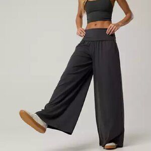 OFFLINE By Aerie Real Me Foldover Super Wide Leg Pant xs